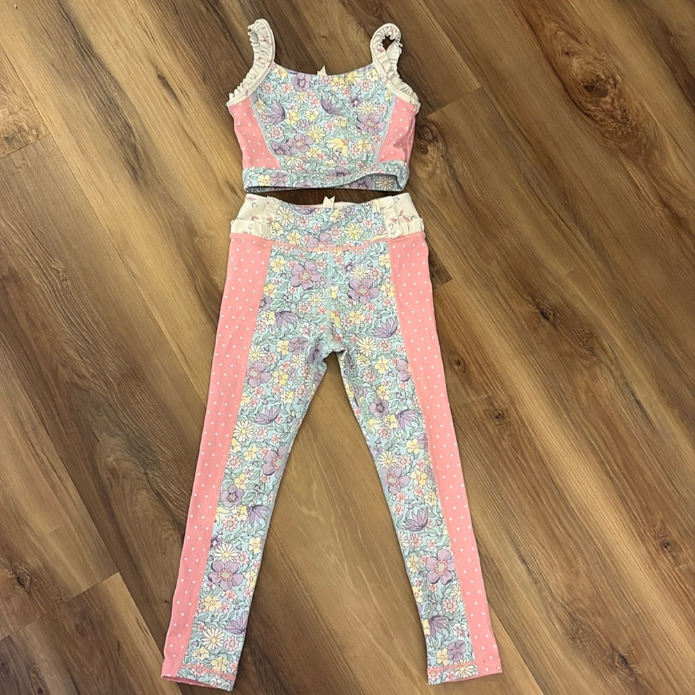 Girls 6 Matilda Jane workout set